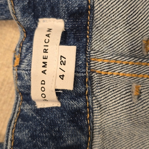 Good American Good Classic hi-rise skinnyish fit Jeans NWT $159 in size 4/27 - Picture 11 of 13